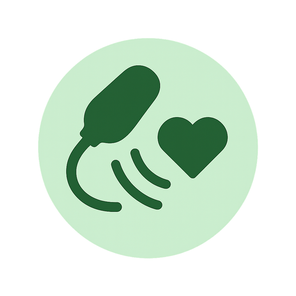 Icon representing ultrasound imaging